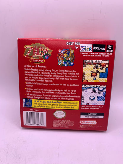 The Legend of Zelda: Oracle of Seasons (USA, CIB) - Game Boy Color
