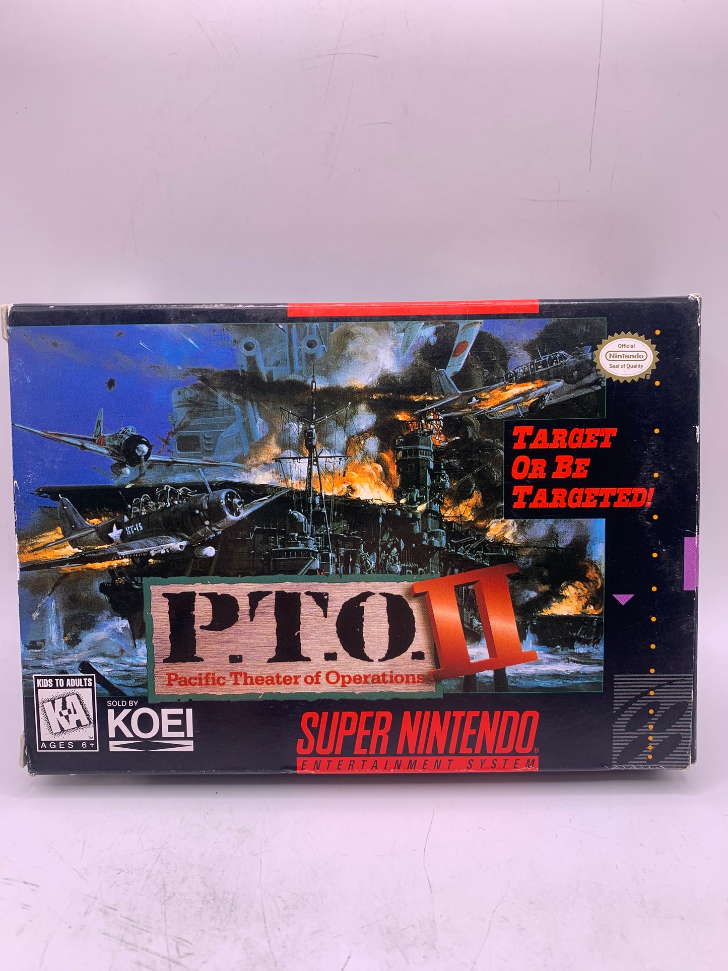 P.T.O. II: Pacific Theater of Operations (CIB) (USA) - SNES