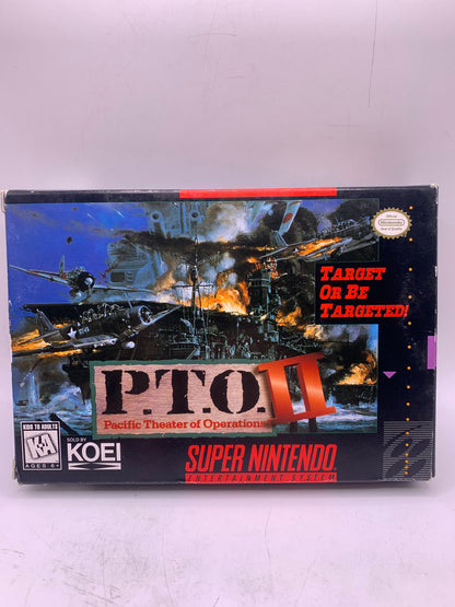 P.T.O. II: Pacific Theater of Operations (CIB) (USA) - SNES