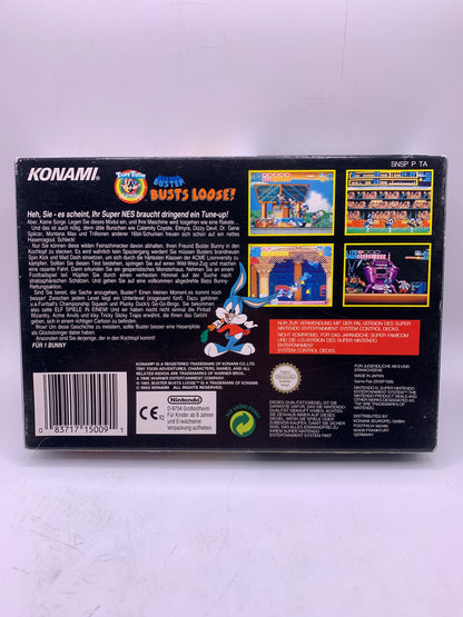 Tiny Toon Adventures: Buster Busts Loose! (NOE) (CIB) (Case licht gebruikt) - SNES