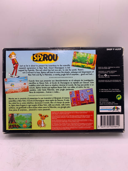 Spirou (CIB, gebruitk) - SNES