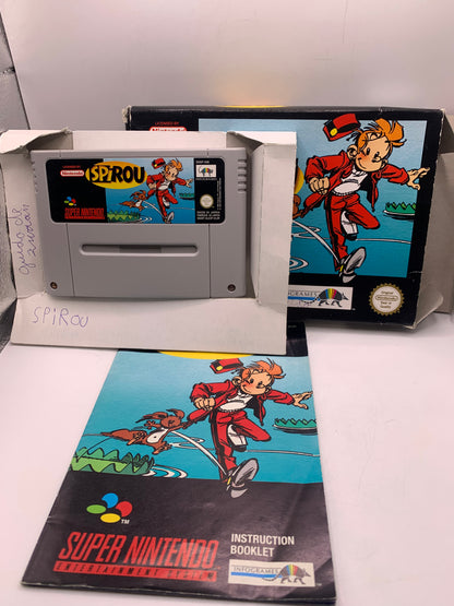 Spirou (CIB, gebruitk) - SNES