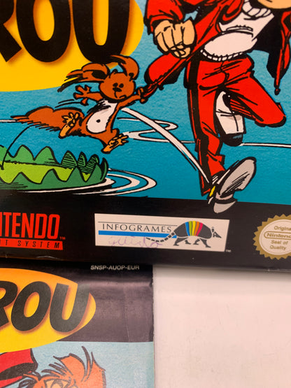 Spirou (CIB, gebruitk) - SNES