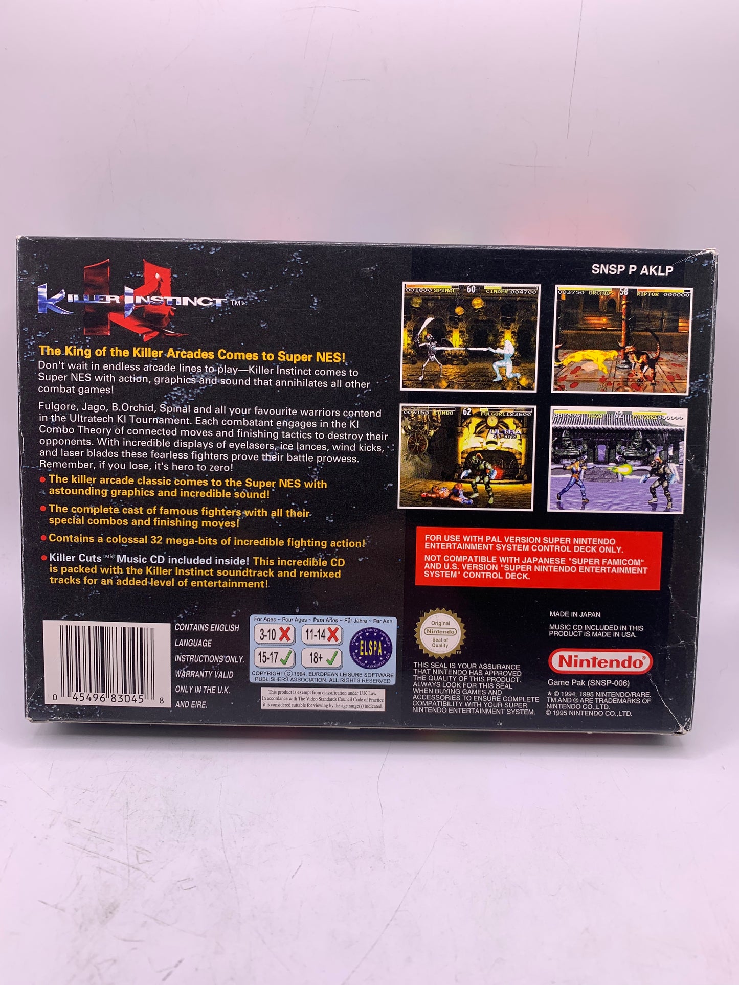 Killer Instinct (CIB) – SNES