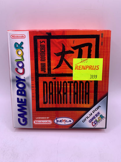 Daikatana (CIB, sticker) - Game Boy Color