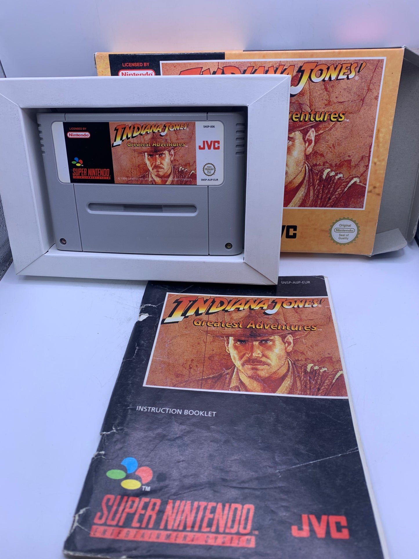 Indiana Jones' Greatest Adventures (CIB) - SNES