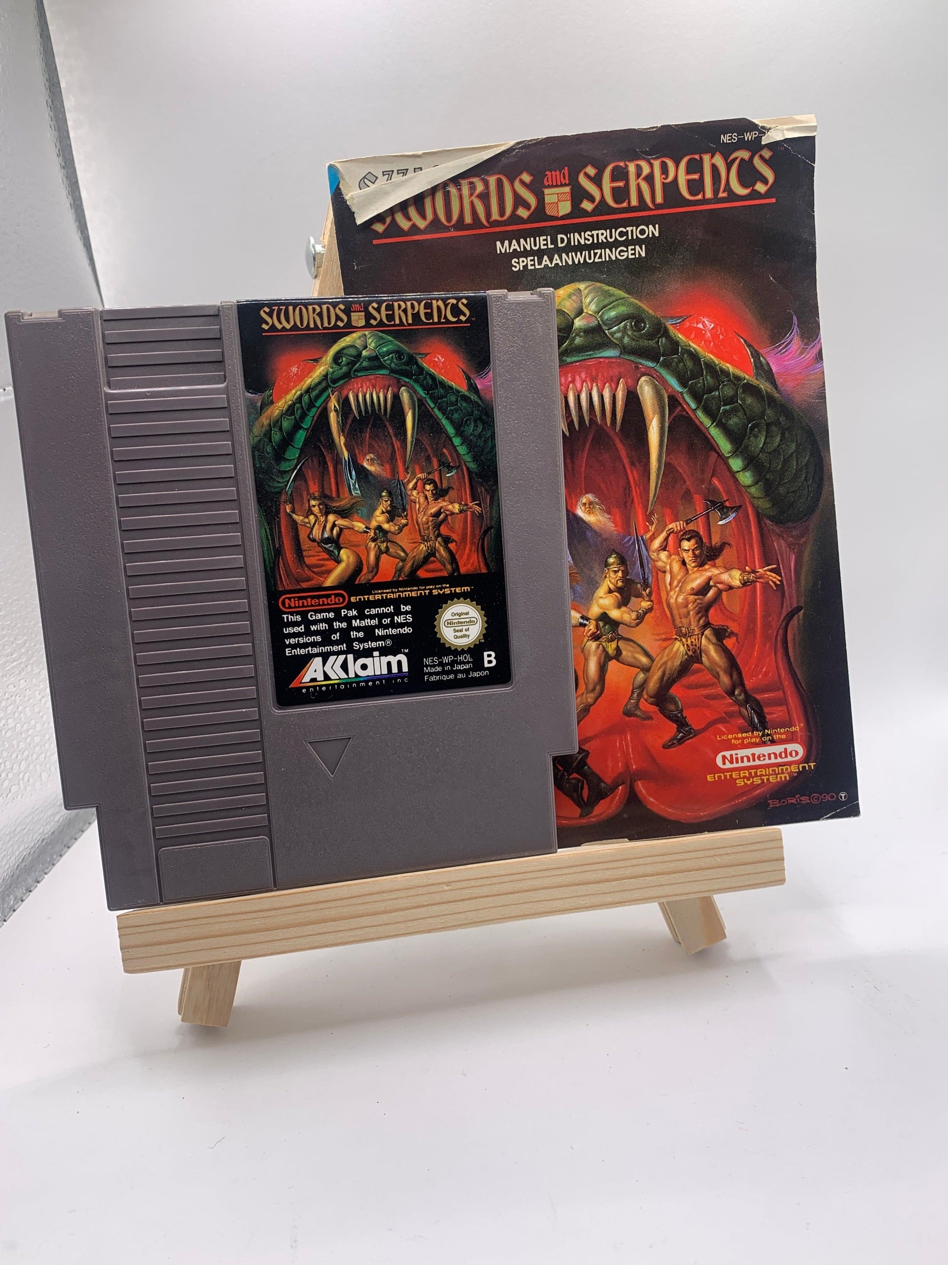 Swords and Serpents + Man - Retro Empire Gaming