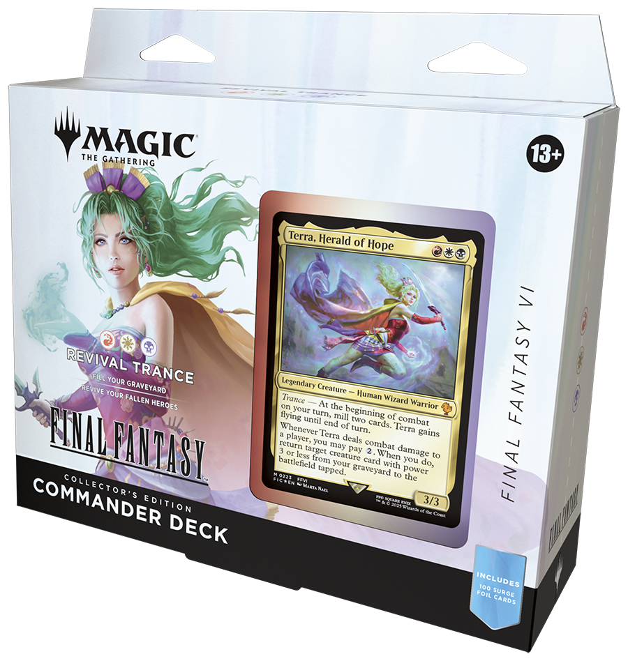 Final Fantasy Collector's Edition Commander Deck Revival Trance  - Magic The Gathering