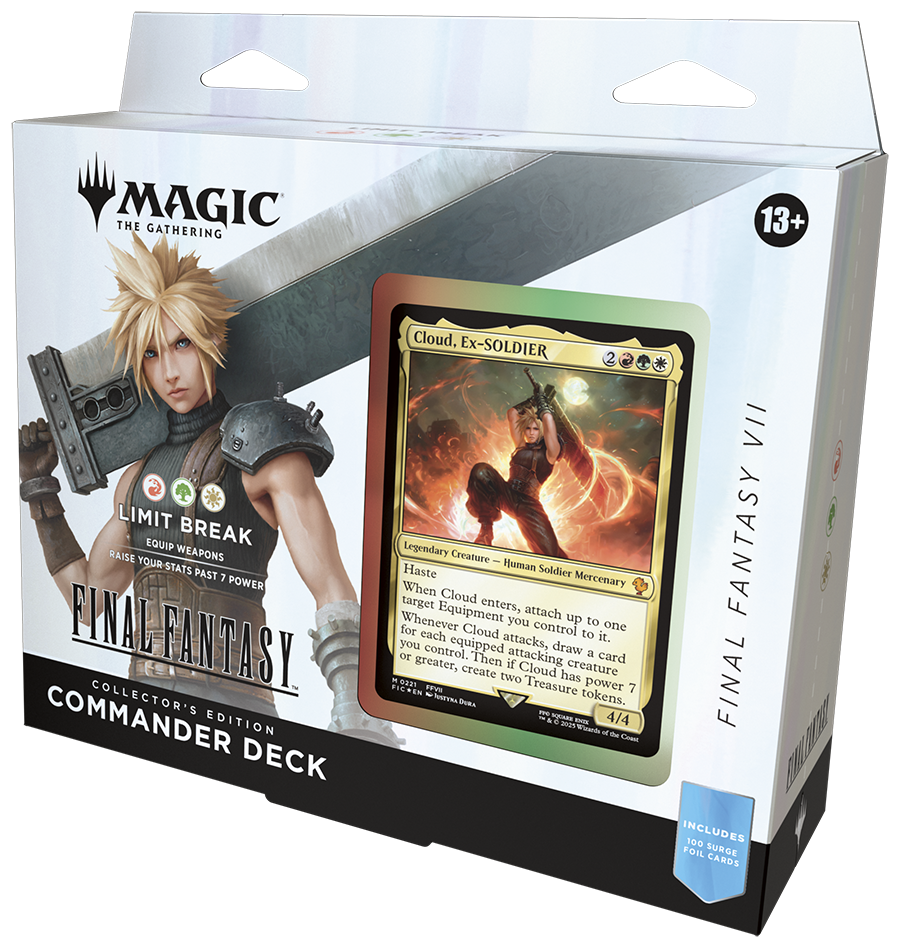 Final Fantasy Collector's Edition Commander Deck Limit Break - Magic The Gathering