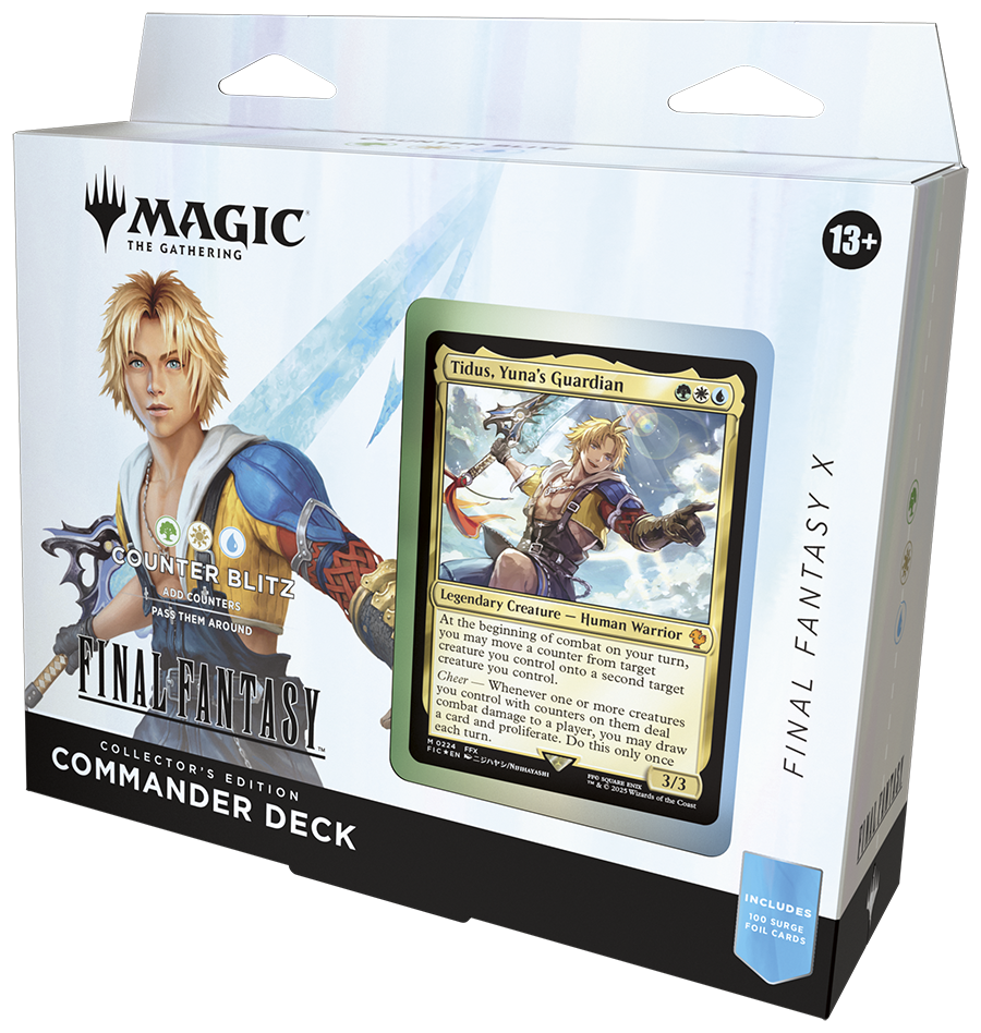 Final Fantasy Collector's Edition Commander Deck Counter Blitz - Magic The Gathering