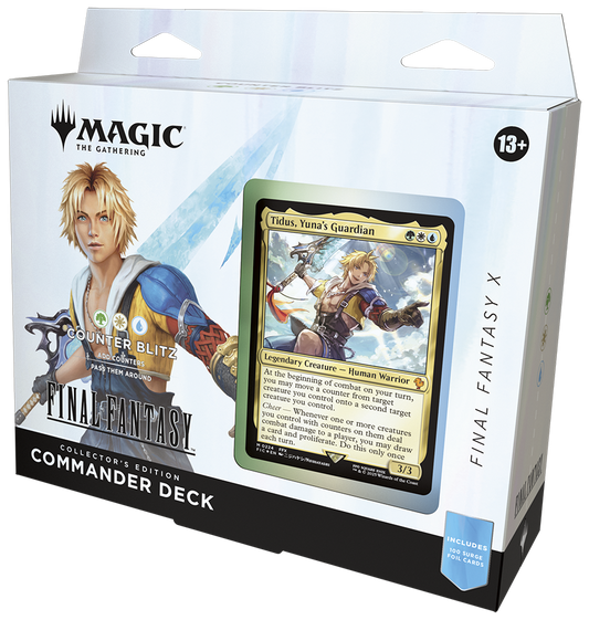 Final Fantasy Collector's Edition Commander Deck Counter Blitz - Magic The Gathering