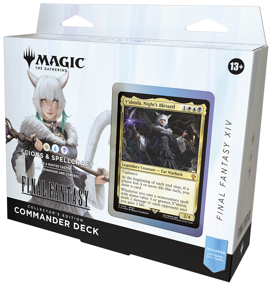 Final Fantasy Collector's Edition Commander Deck Scions & Spellcraft - Magic The Gathering