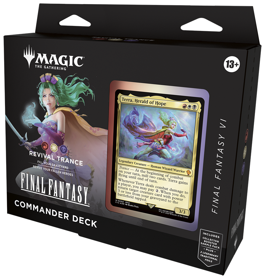 Final Fantasy Commander Deck Revival Trance - Magic The Gathering
