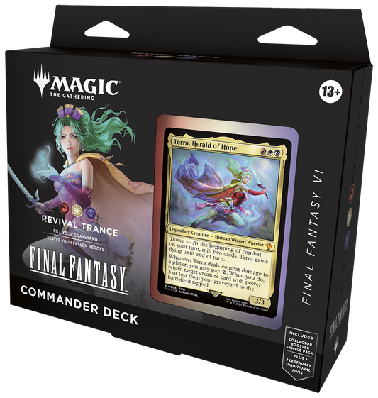 Final Fantasy Commander Deck Revival Trance - Magic The Gathering