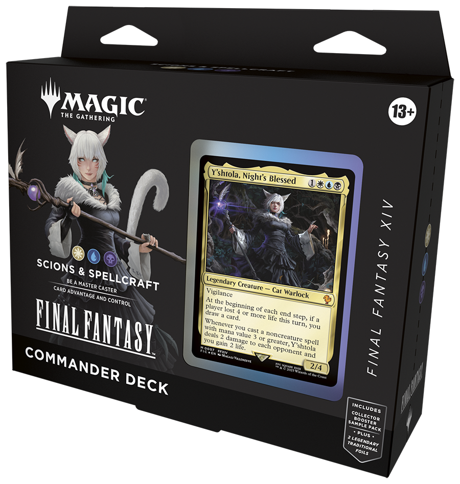 Final Fantasy Commander Deck Scions & Spellcraft - Magic The Gathering
