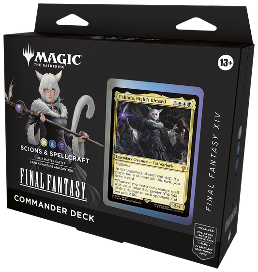 Final Fantasy Commander Deck Scions & Spellcraft - Magic The Gathering