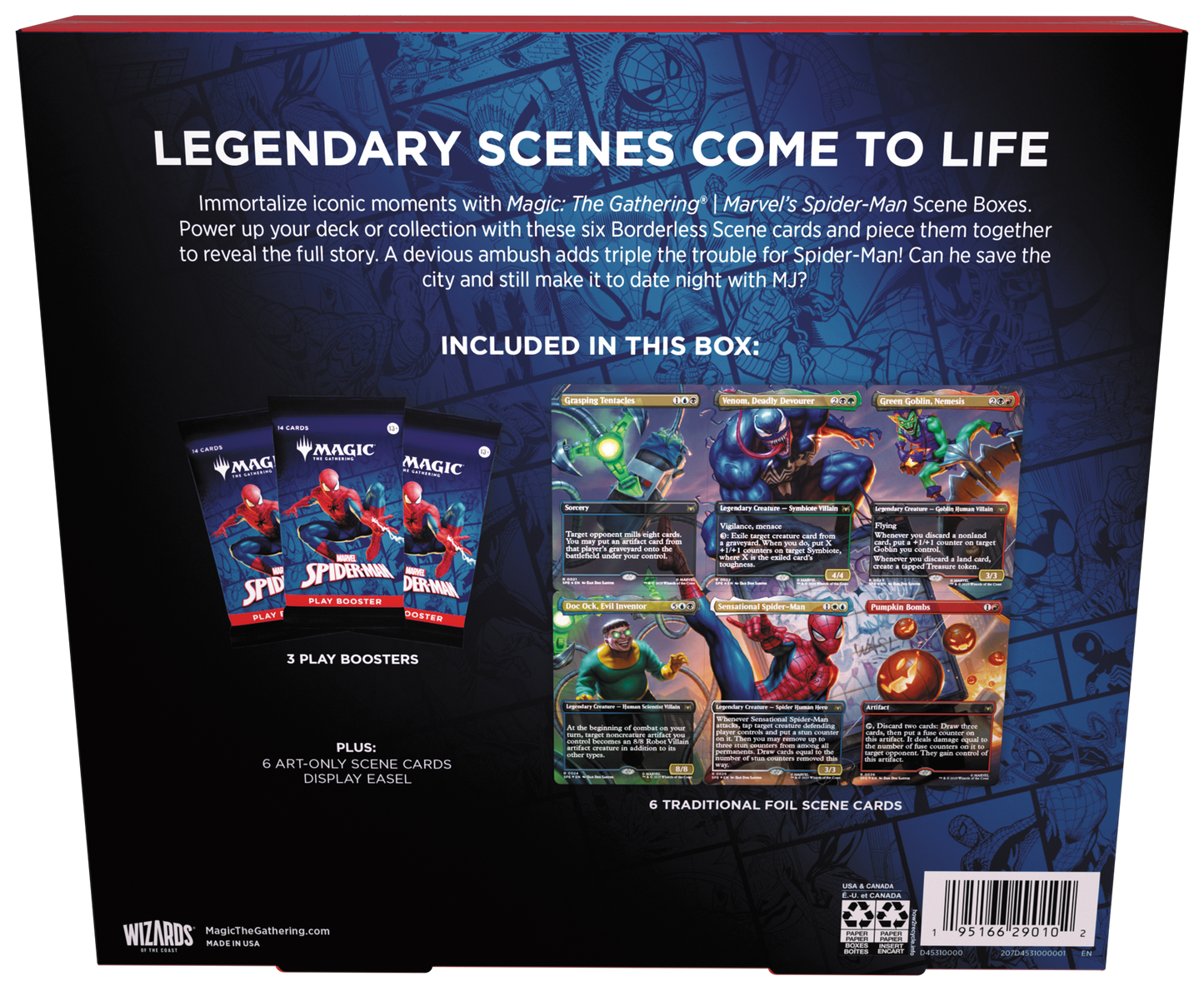 Marvel's Spider-man Scene Box - Magic The Gathering