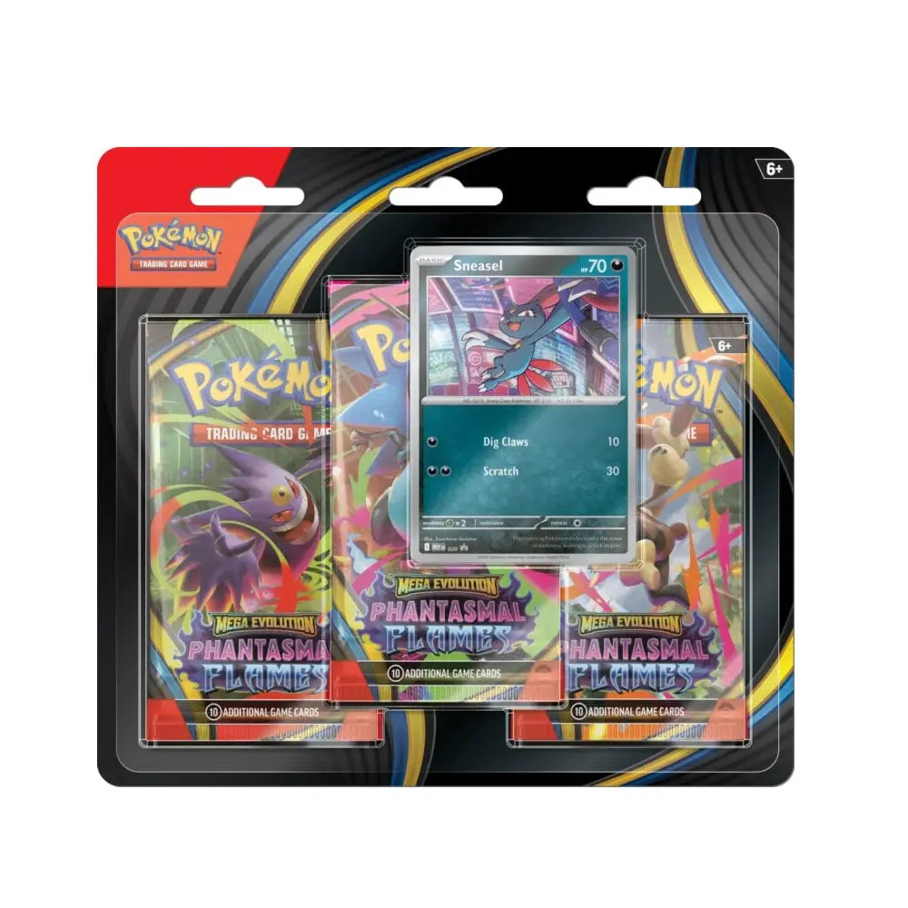 Mega Evolution Phantasmal Flames 3 pack blister - Pokémon