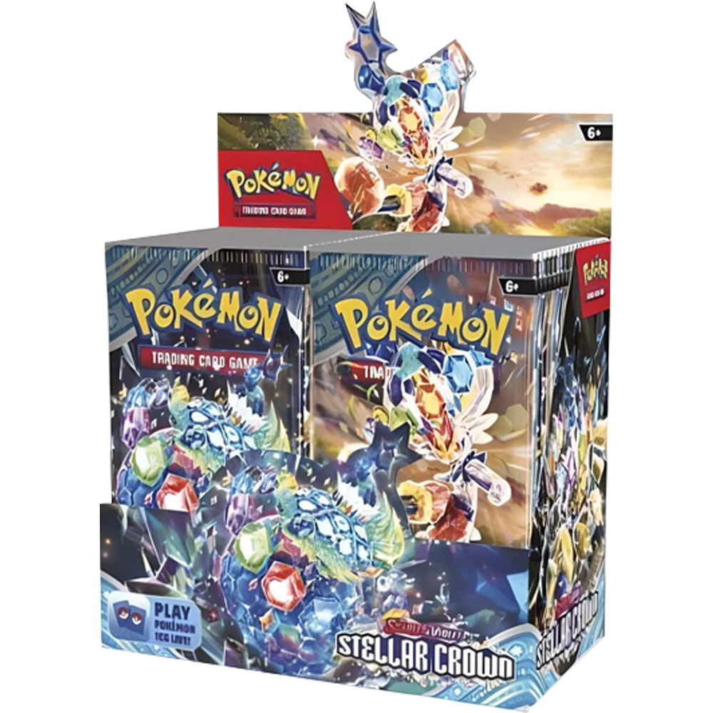 PokéMon Stellar Crown Boosterpack & Boosterpack  - Pokémon