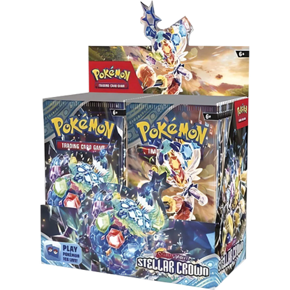 PokéMon Stellar Crown Boosterpack & Boosterpack  - Pokémon