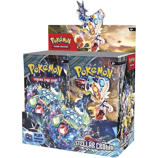 PokéMon Stellar Crown Boosterpack & Boosterpack  - Pokémon