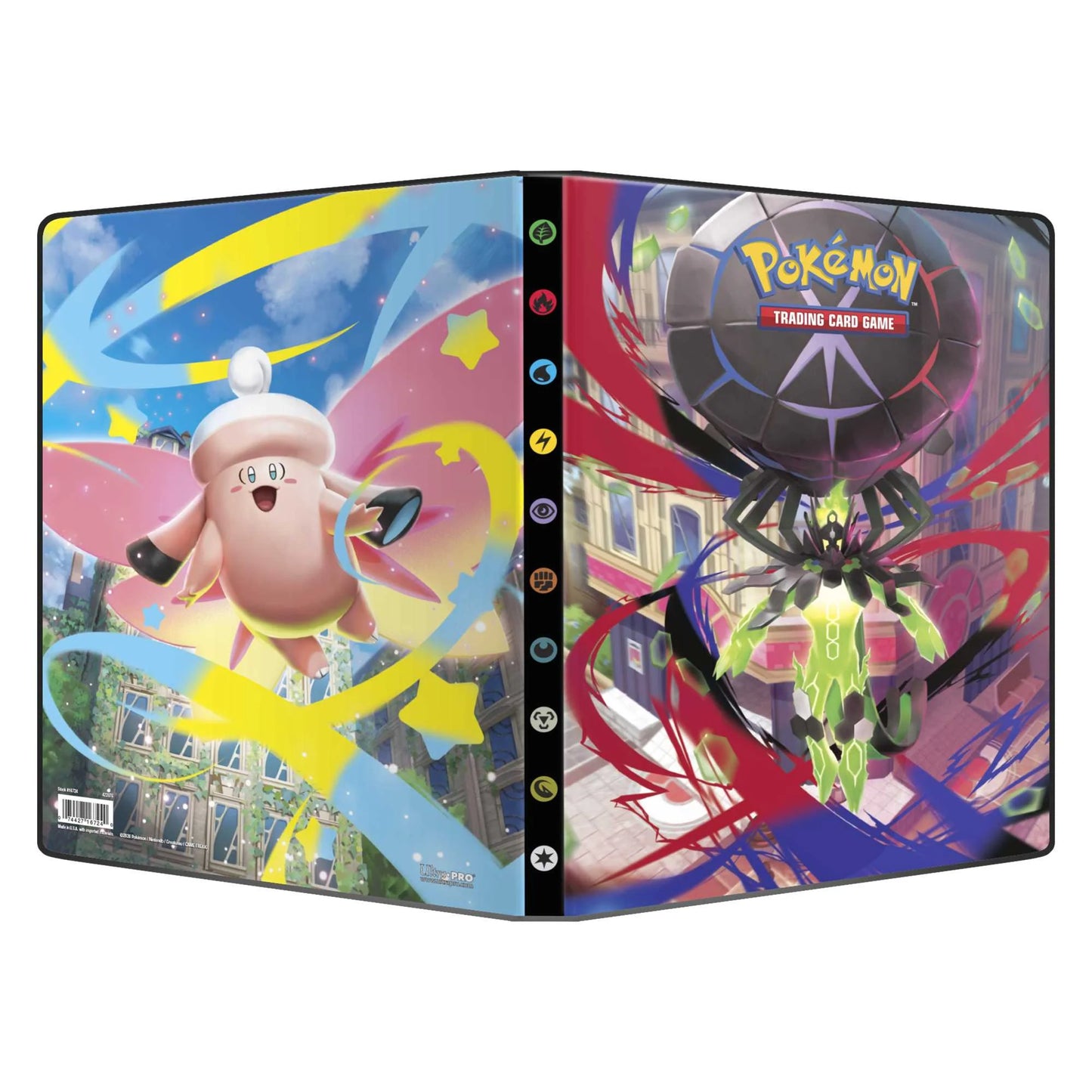9-Pocket Pokémon Binder – 14 Pagina’s, Capaciteit van 252 Kaarten