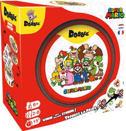 Super Mario Vind de symbool - Dobble Board Game