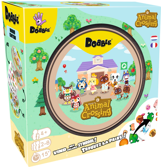 Animal Crossing Vind de symbool - Dobble Board Game