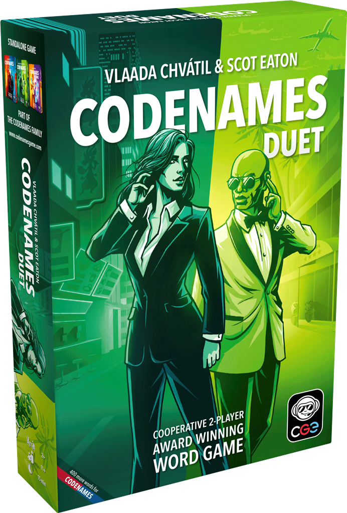 CodeNames Duet Co-op 2 player - 	Czech Games