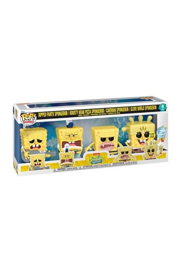Spongebob 4 Pack - Funko Pop