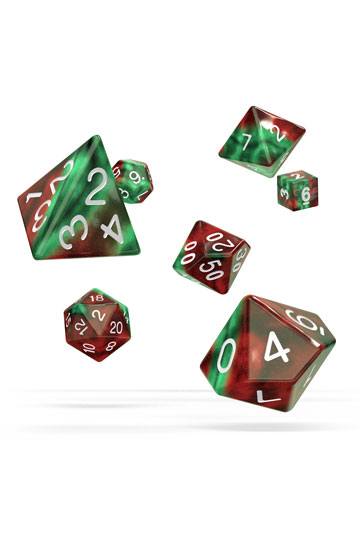 Oakie Doakie RPG dice set Bloody Jungle - Dice