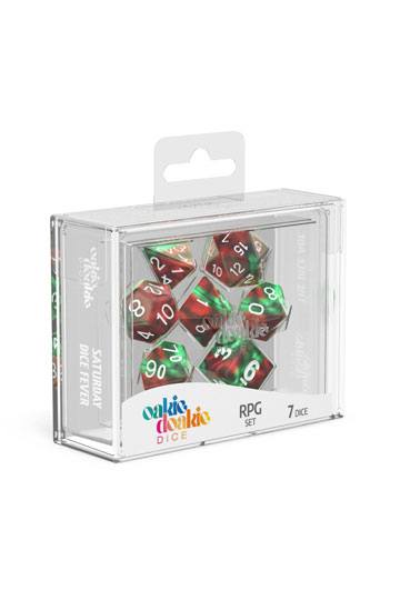 Oakie Doakie RPG dice set Bloody Jungle - Dice
