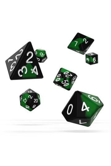 Oakie Doakie RPG dice set Biohazard Glow in the Dark - Dice