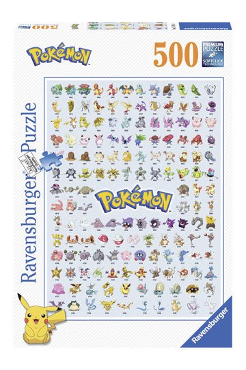 Pokémon Jigsaw Puzzle Pokémon (500 pieces) Puzzles Pokémon