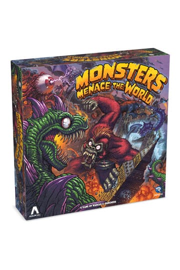 Monsters Menace The World - Avalon Hill board game