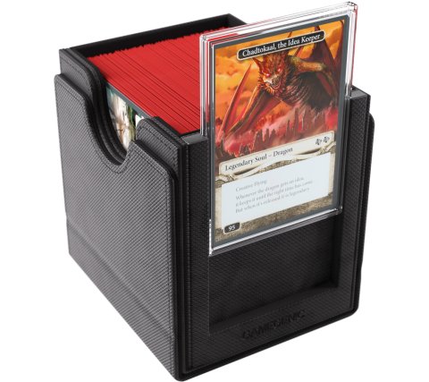 Gamegenic - Sidekick Pro 100+ XL Convertible Deckbox: Black