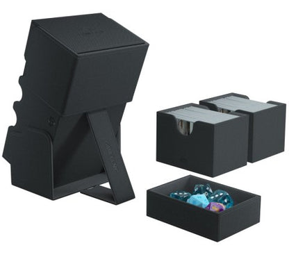 Gamegenic - Stronghold 200+ XL Convertible Deckbox: Black - Deckbox