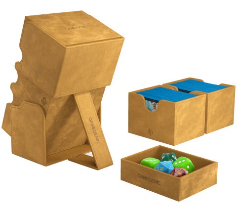 Gamegenic - Stronghold 200+ XL Convertible Deckbox: Sand