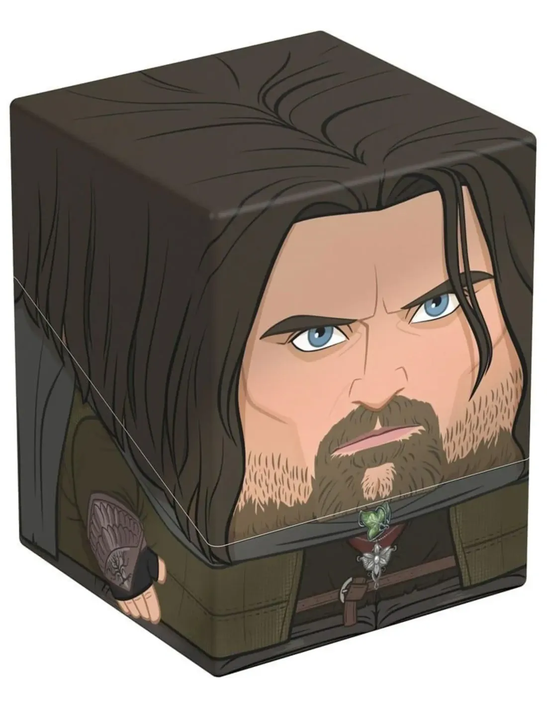 Deckbox Boulder 100+ - Lord of the Rings Squaroes - Aragorn
