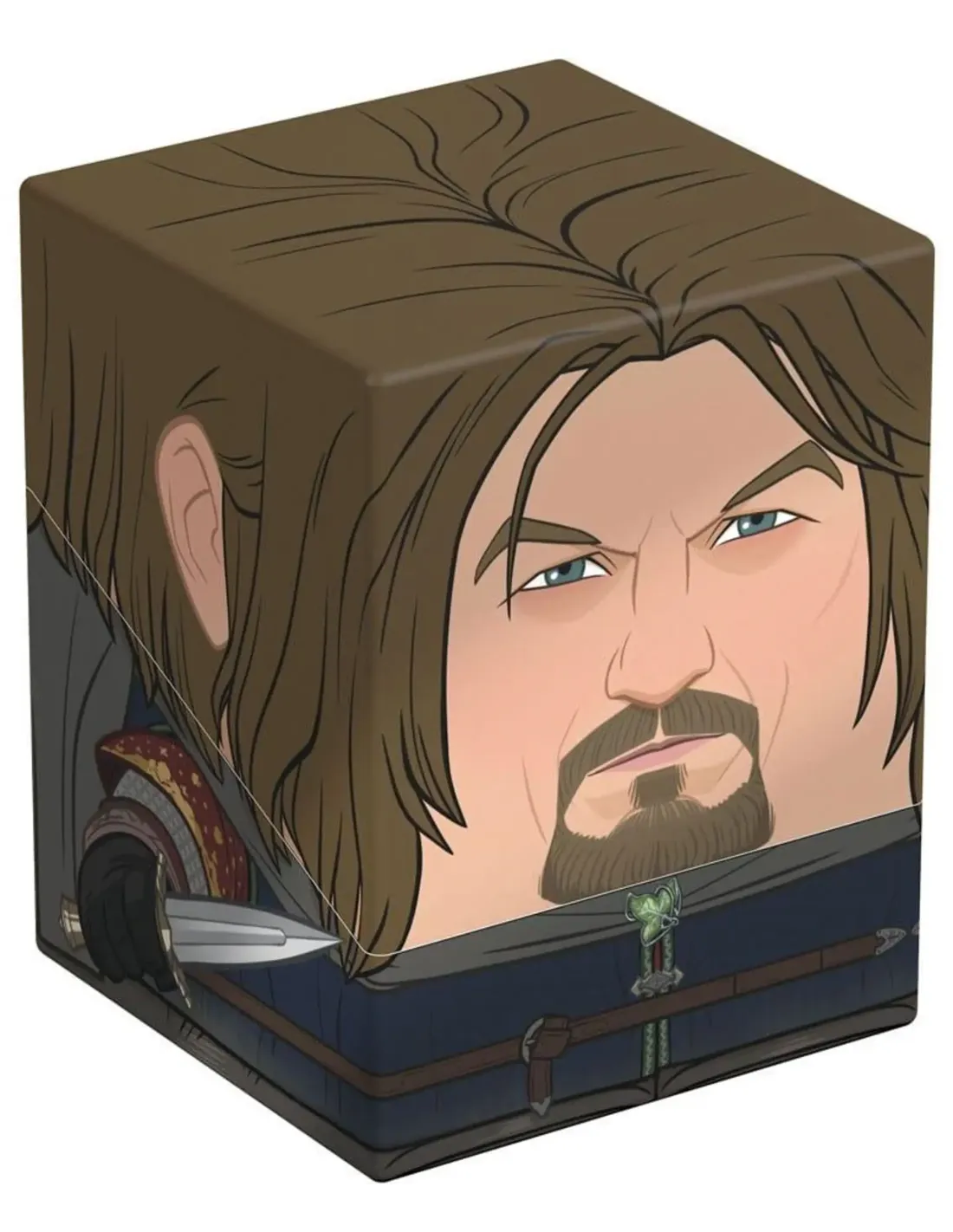 Deckbox Boulder 100+ - Lord of the Rings Squaroes - Boromir