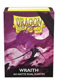 Sleeves Matte Dual Wraith (100 stuks) - Dragon Shield