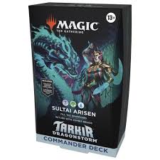 Tarkir dragonstorm Commander Deck Sultai Arisen - Magic The Gathering