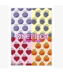 ONE PIECE Card Game Official Card Sleeve Series 10 - Devil's Fruit Collection (70 Stuks) - Sleeves