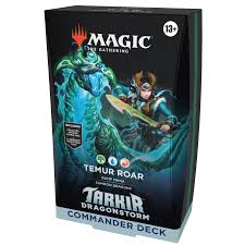 Tarkir dragonstorm Commander Deck Temur Roar - Magic The Gathering