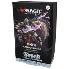 Tarkir dragonstorm Commander Deck Mardu Surge - Magic The Gathering