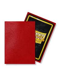 Standard Matte Sleeves Ruby (100 Stuks) - Dragon Shield