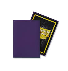 Standard Matte Sleeves Purple (100 Stuks) - Dragon Shield