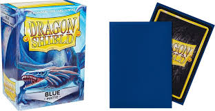 Standard Matte Sleeves Blue (100 Stuks) - Dragon Shield