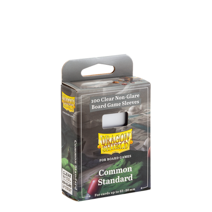 100 Common Clear board game sleeves - Dragon Shield