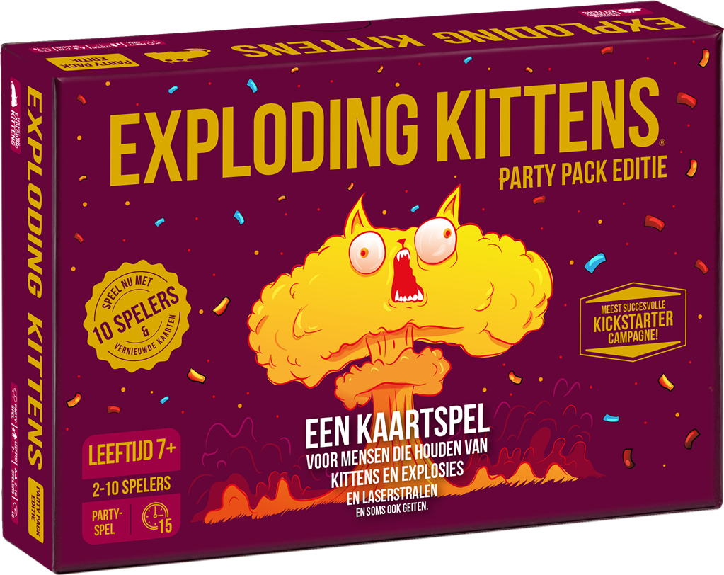 Exploding Kittens Party Pack Edition - Zygomatic